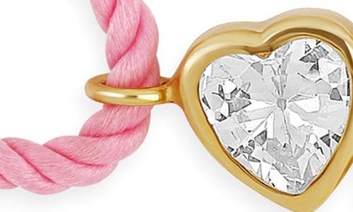 Shymi Cubic Zirconia Corded Slider Bracelet