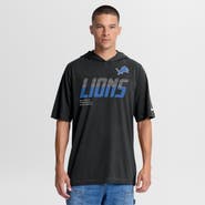 Nike Men's Nike Black Detroit Lions Tri-Blend Hooded T-Shirt