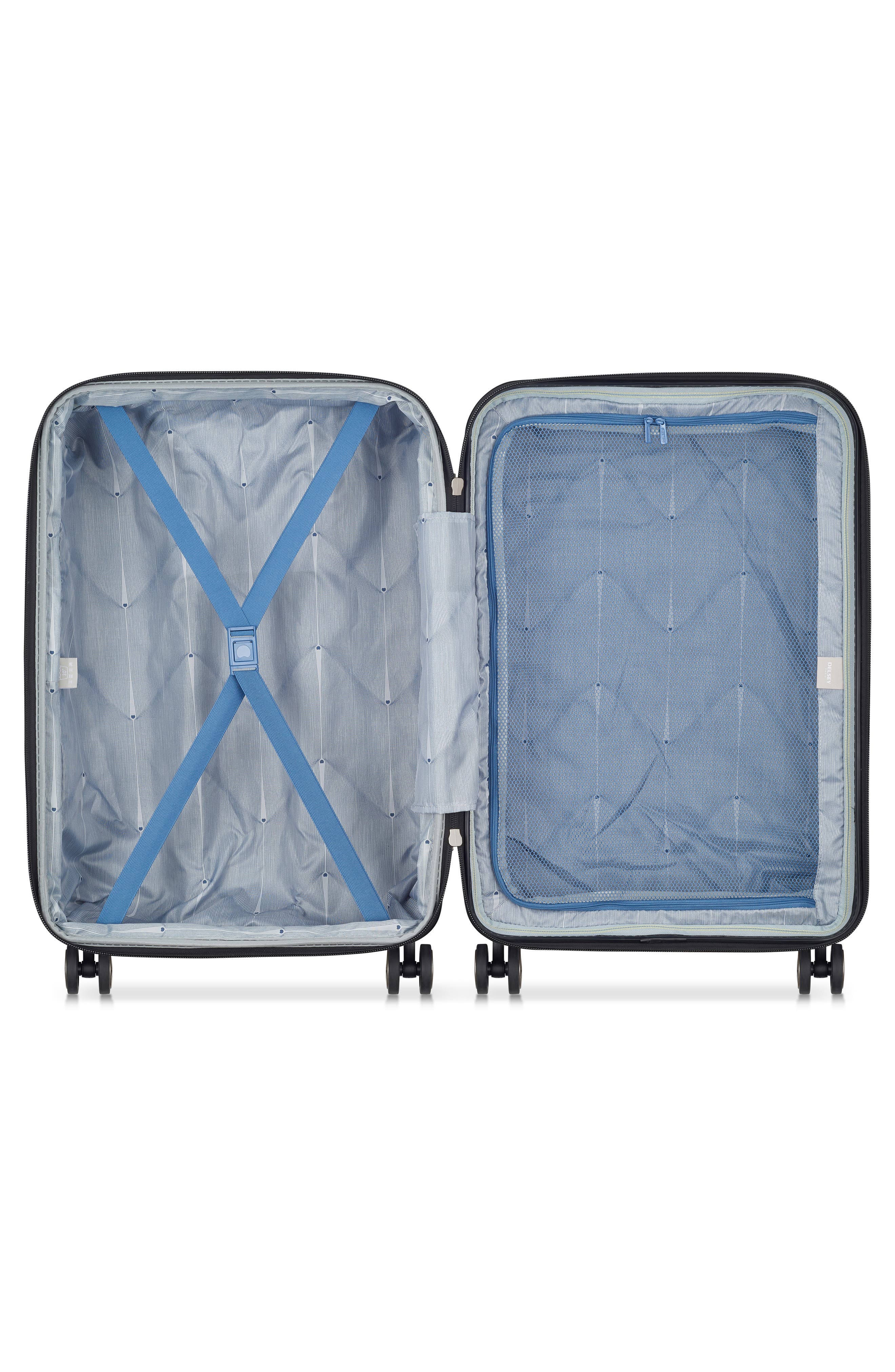 DELSEY Cruise 3.0 24-Inch Hardside Spinner Luggage, Alternate, color, Black