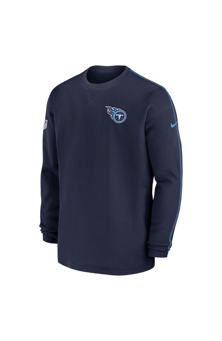 Nike Men's Nike Navy Tennessee Titans 2024 Sideline Coaches Long Sleeve Top, Alternate, color, Navy