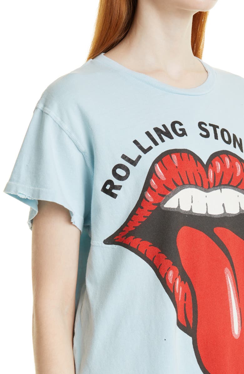 MadeWorn Women's The Rolling Stones Graphic Tee, Alternate, color,