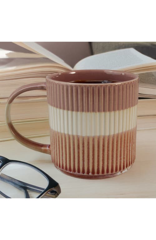 Bia Cordon Bleu Set Of 4 Tricolor Mugs In Brown