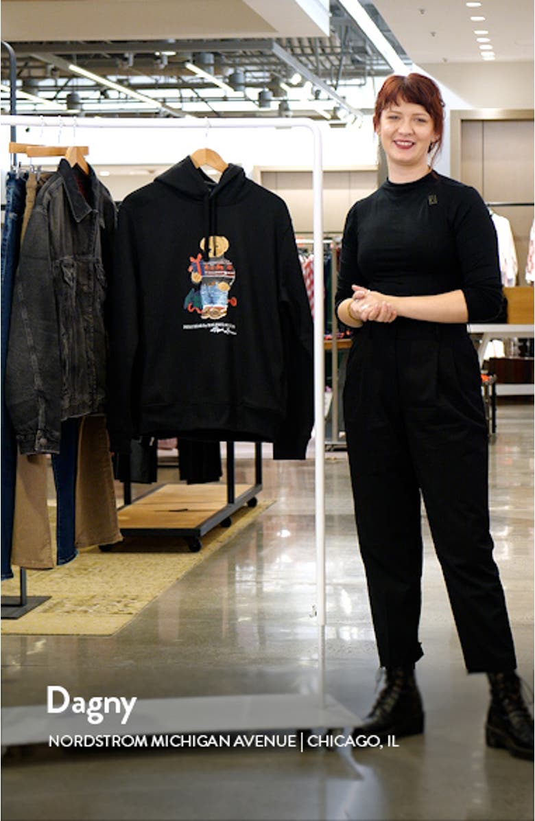 Polo Bear Graphic Hoodie, sales video thumbnail