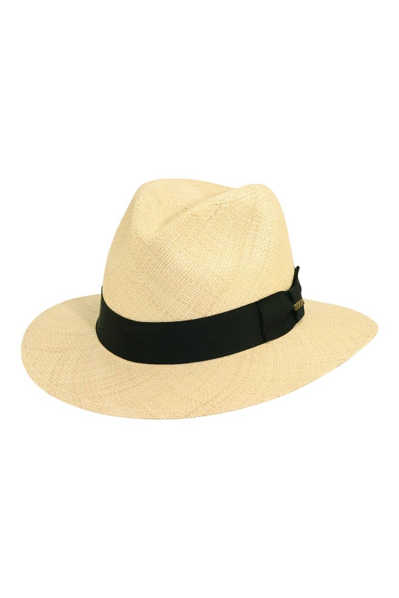 Panama Straw Safari Hat, Main, color, NATURAL