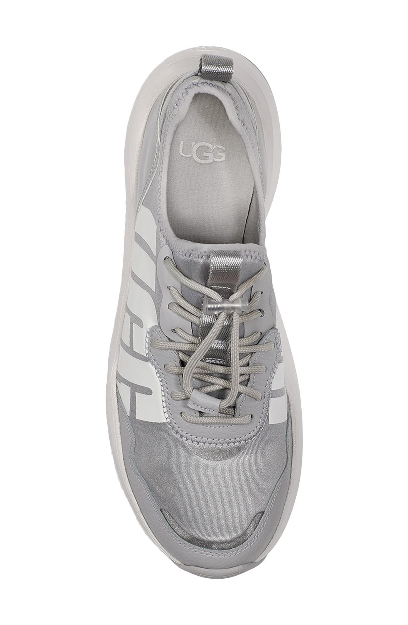 La Daze Sneaker, Alternate, color, SILVER METALLIC