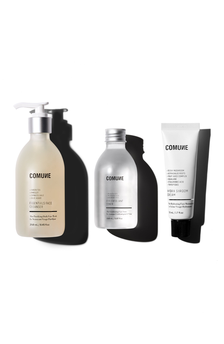 Comune Clear and Nourish Skincare Trio Set, Main, color, NO COLOR
