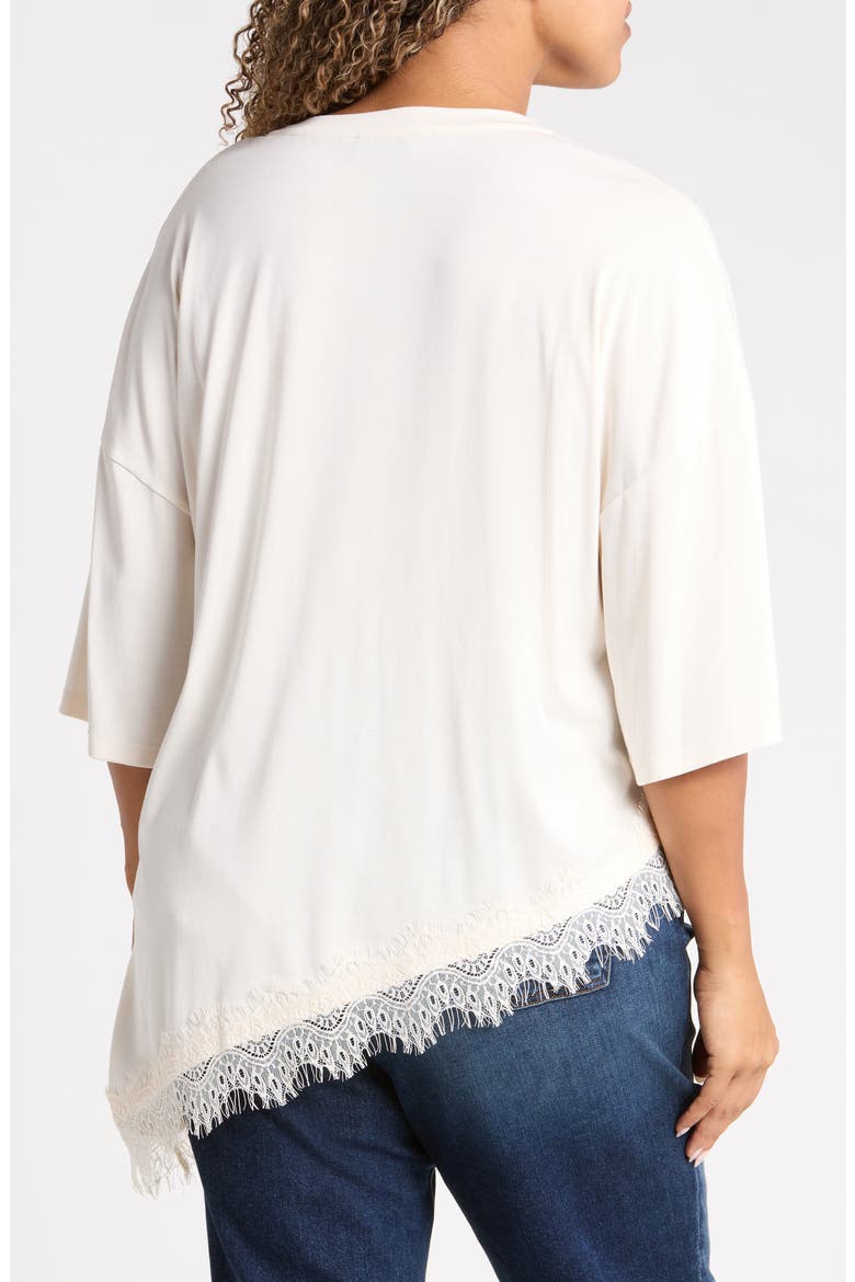 Lace Hem Asymmetric Top, Alternate, color, OFF WHITE