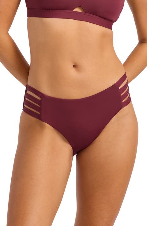 Collective Multi Strap Hipster Bikini Bottoms