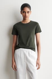 COS Cotton-Modal Crew-Neck T-Shirt