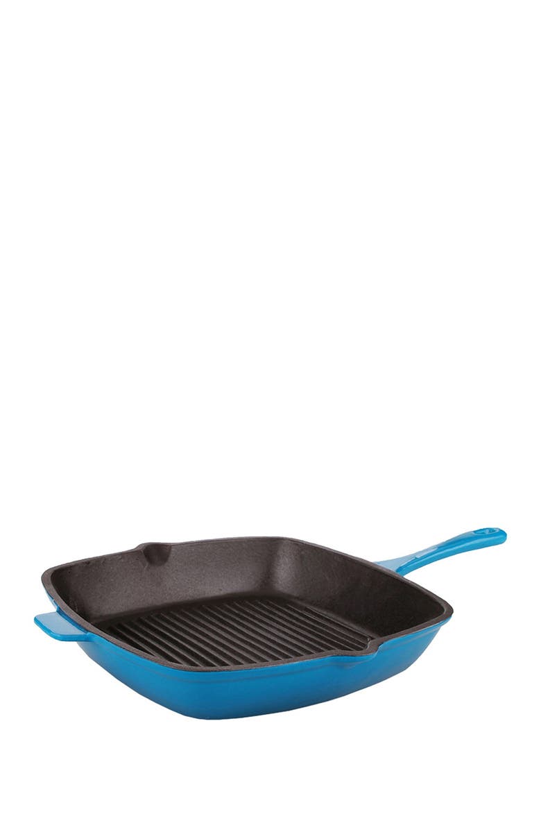BergHOFF Neo Cast Iron Blue 11" Grill Pan, Main, color, Blue