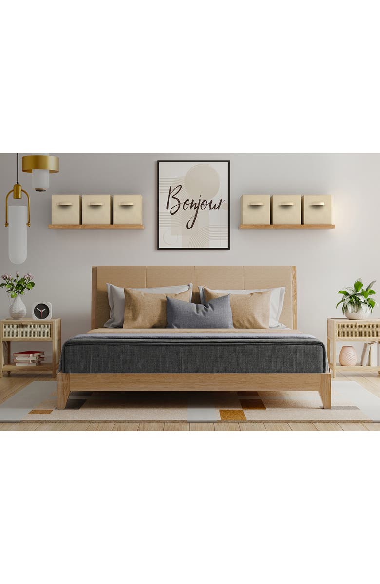 SORBUS 6-Pack Collapsible Storage Cube, Alternate, color, Beige