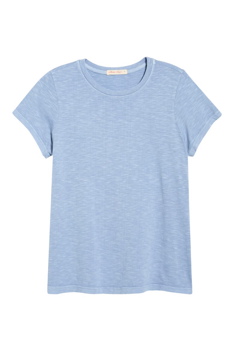 Swing Crewneck T-Shirt, Alternate, color, COASTAL BLUE