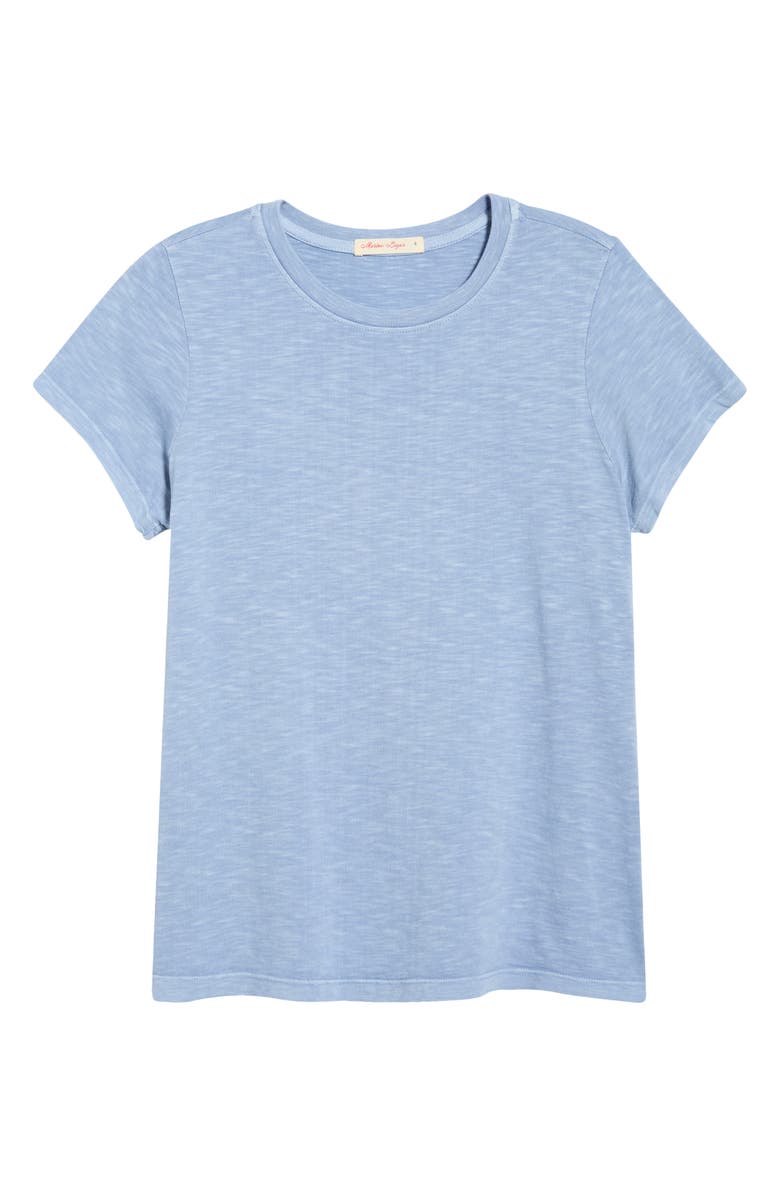 Marine Layer Swing Crewneck T-Shirt, Alternate, color, Coastal Blue