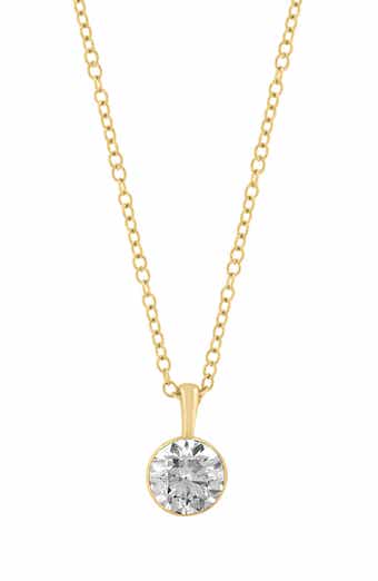 Lab-Grown Diamond Pendant Necklace