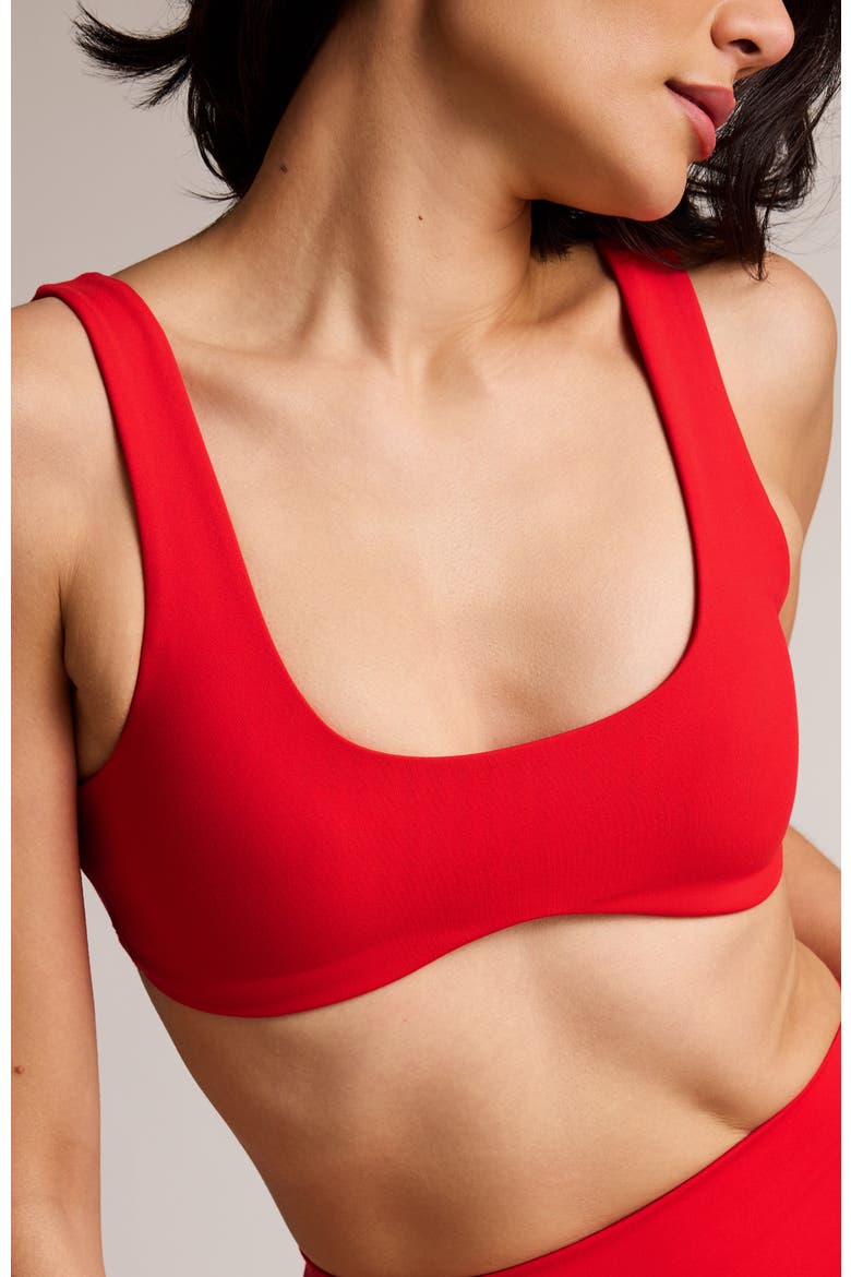 Wave Wirefree Bra, Main, color, Cherie