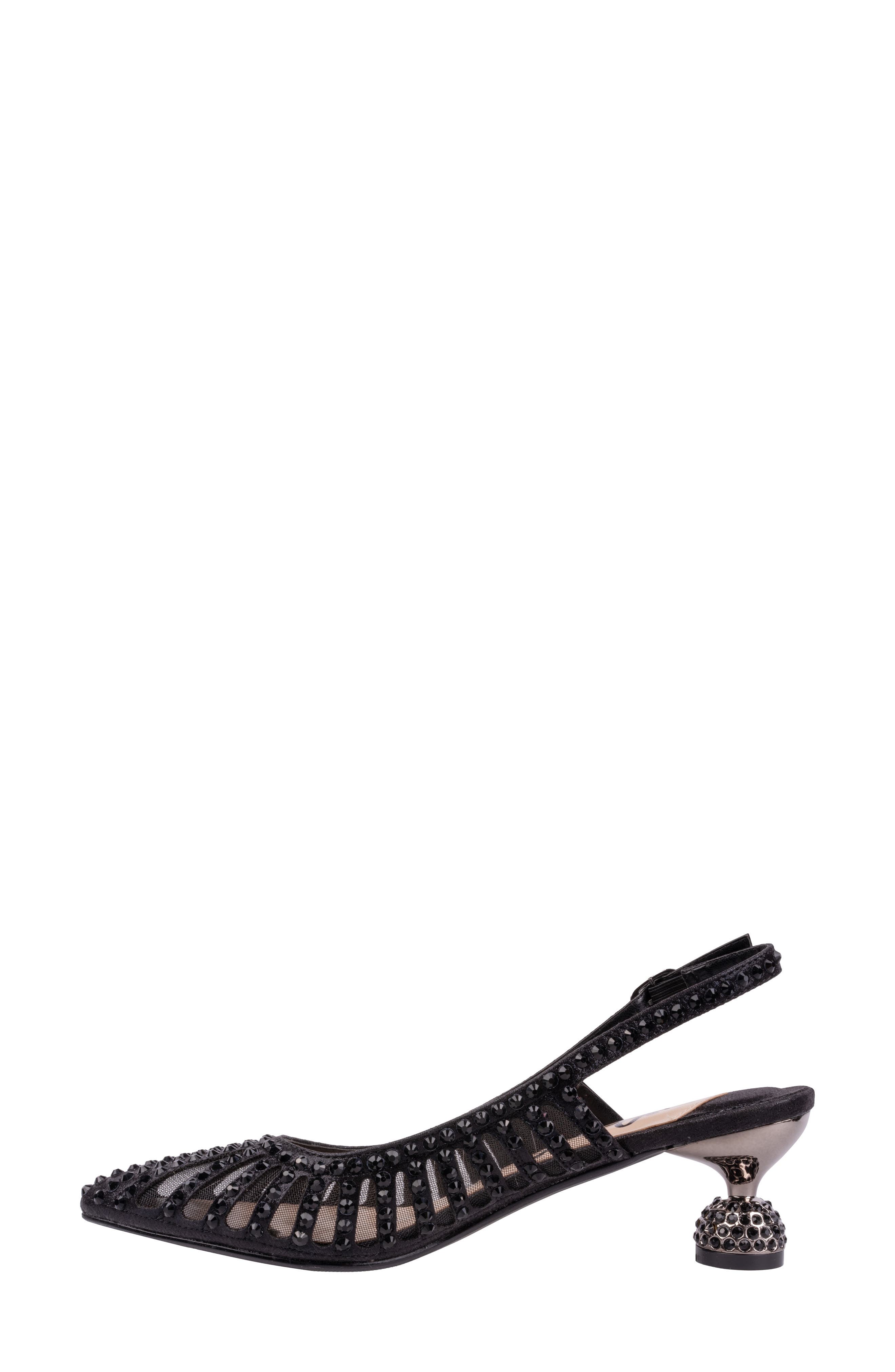 LADY COUTURE Rosita Slingback Pump, Alternate, color, Black