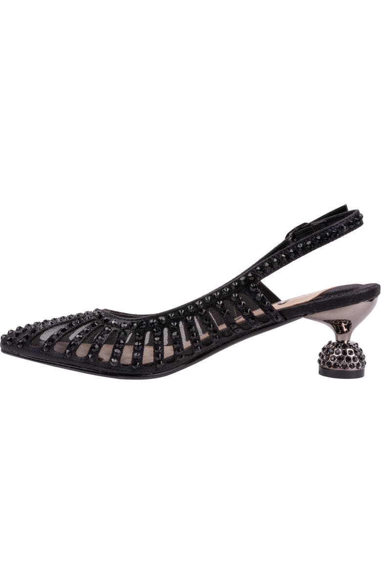 LADY COUTURE Rosita Slingback Pump, Alternate, color, Black