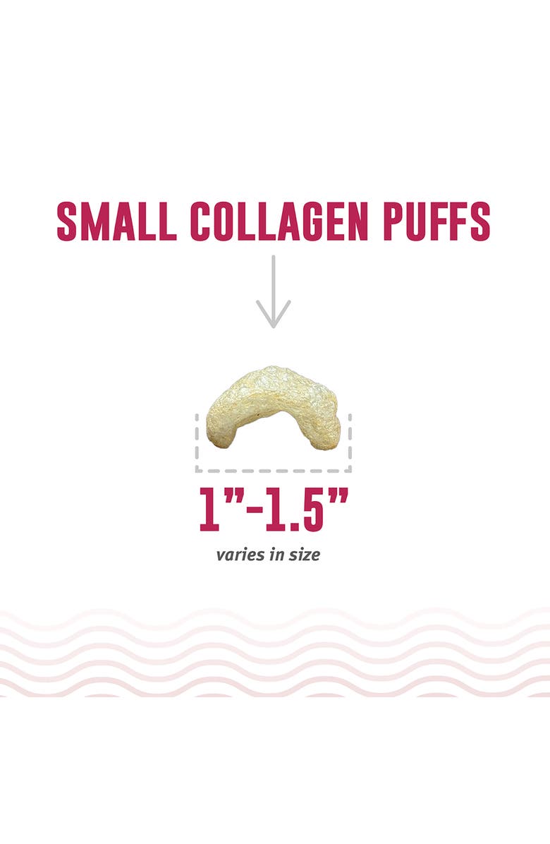 ICELANDIC+ Collagen Puffs Baked Beef Collagen With Cod Skin .5oz Bag, Alternate, color, Multicolored