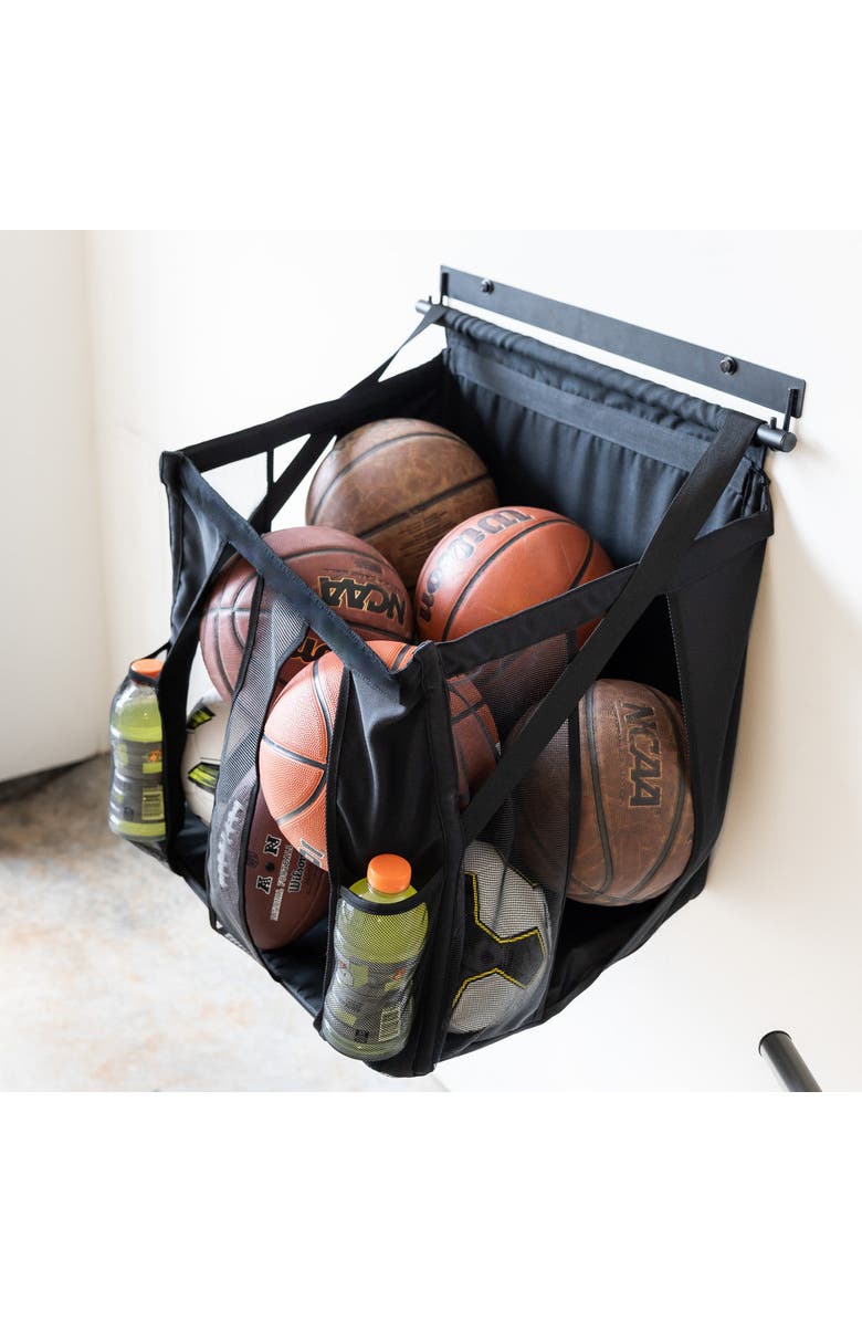 StoreYour Hall of Fame Ball Storage Rack, Alternate, color, Black
