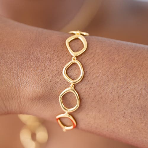 Lucy Quartermaine Volcan Bracelet In Metallic