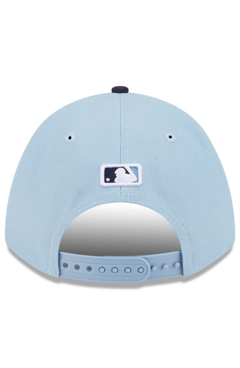 New Era Men's New Era Light Blue/Navy Washington Nationals 2025 City Connect 9FORTY M-Crown Adjustable Hat, Alternate, color, Light Blue