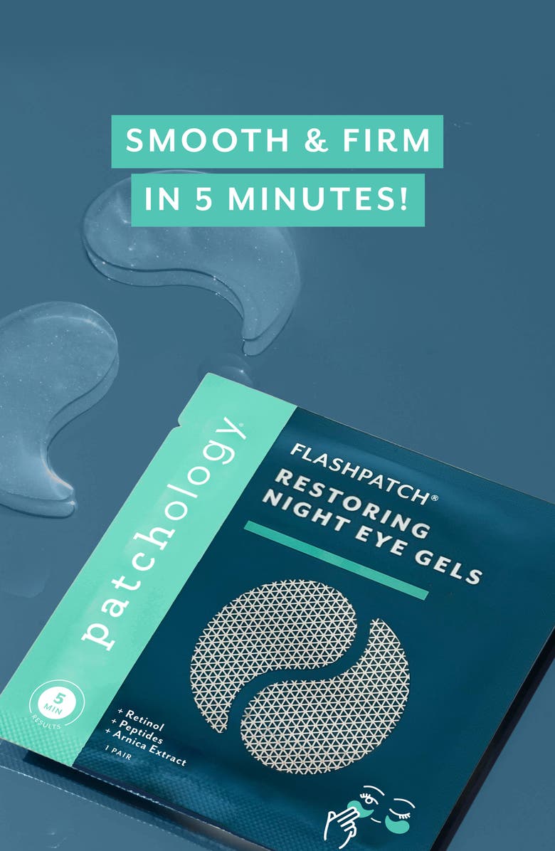 Patchology FlashPatch<sup>™</sup> Night Restoring Eye Gels Eye Mask, Alternate, color,