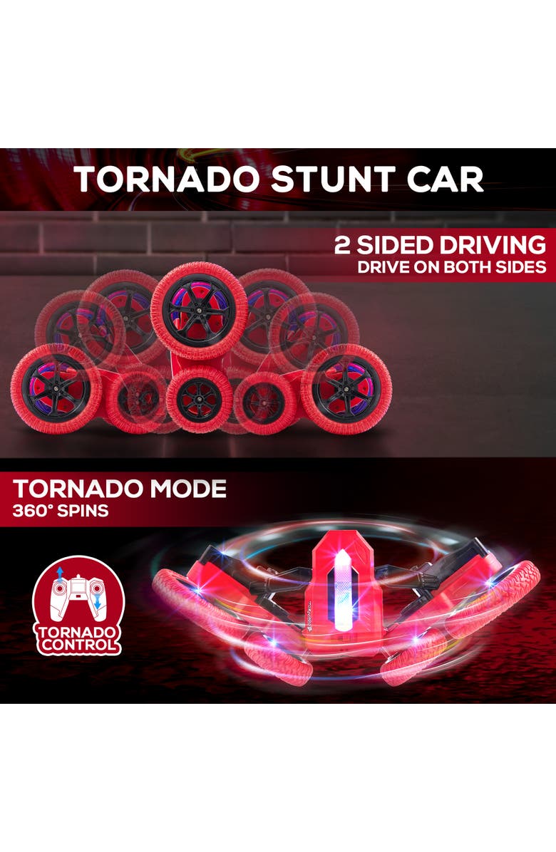 Force1 Tornado Extreme Rechargeable RC Car, Alternate, color, Red