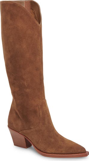 Raj Pointed Toe Knee High Boot