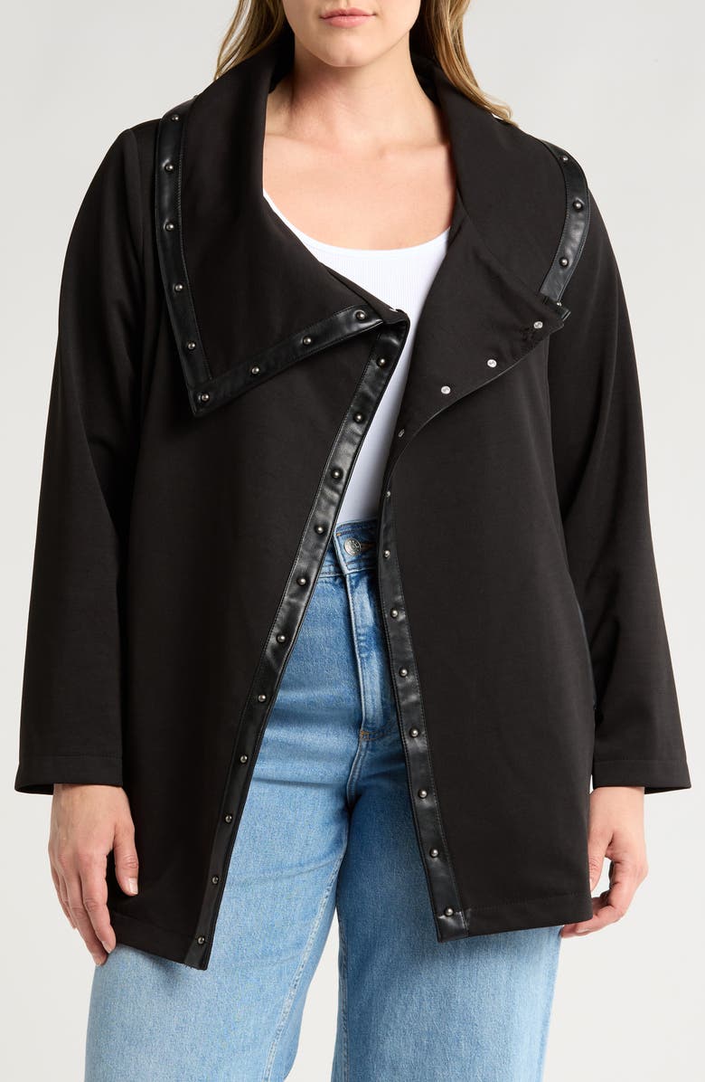 Bagatelle Drape Jacket, Main, color, 