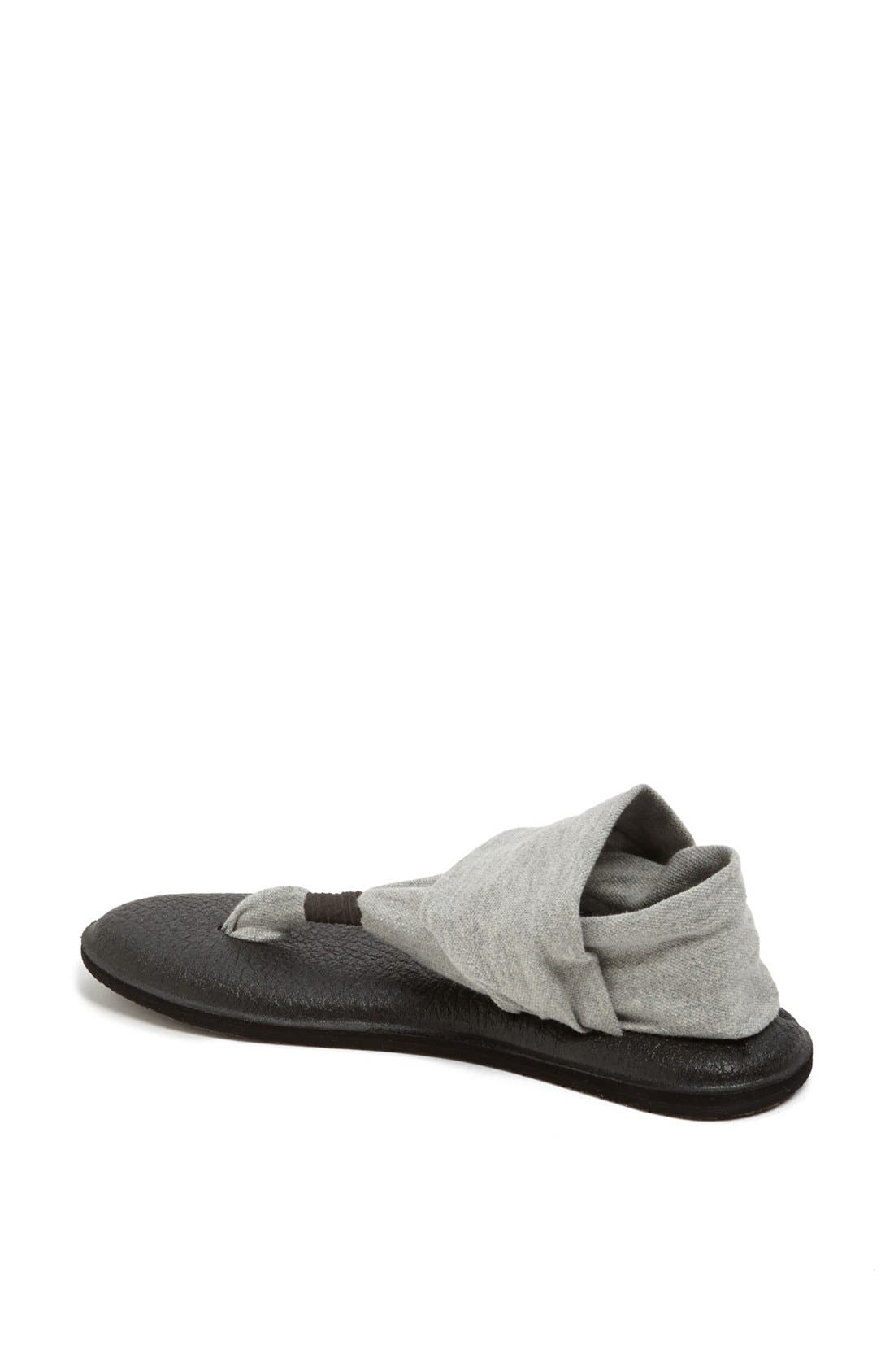 Sanuk 'Yoga Sling 2' Sandal, Alternate, color, Gry