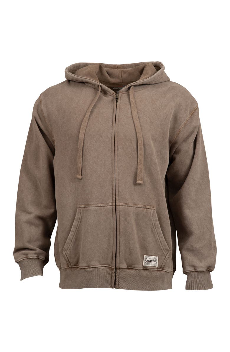 XTRATUF Unisex Zip Up Hoodie, Alternate, color, 