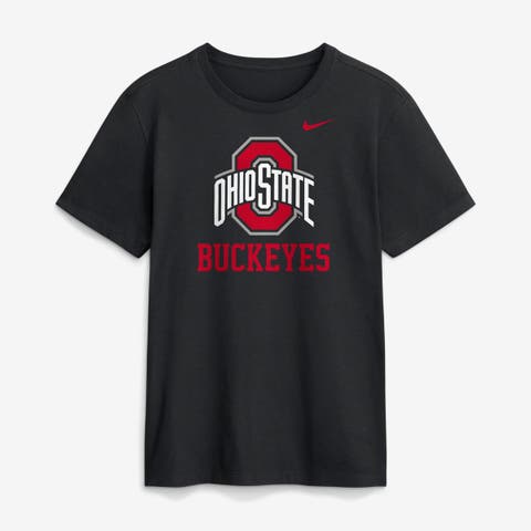Men's Nike  Black Ohio State Buckeyes Primetime Logo Mantra T-Shirt