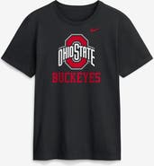 Nike Men's Nike Black Ohio State Buckeyes Primetime Logo Mantra T-Shirt