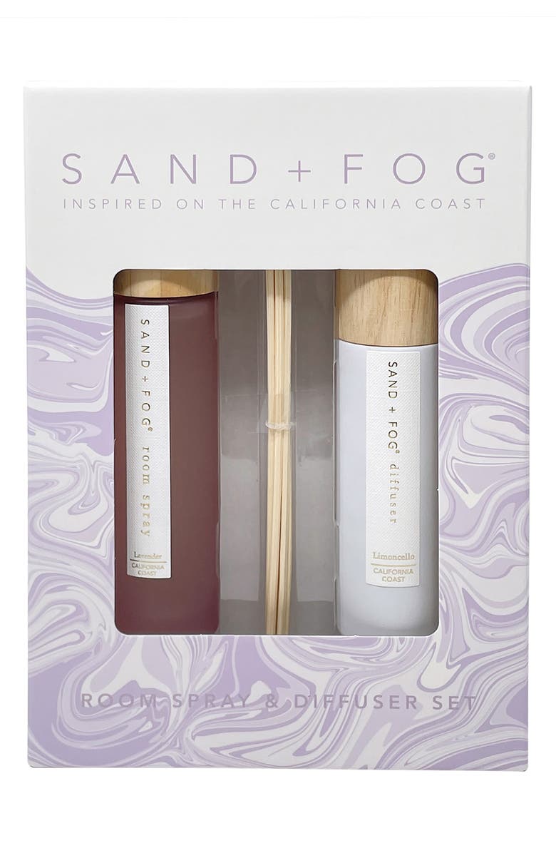 SAND AND FOG Room Spray & Diffuser Set, Alternate, color, 
