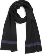 Robert Barakett Tipped Wool and Cashmere Scarf