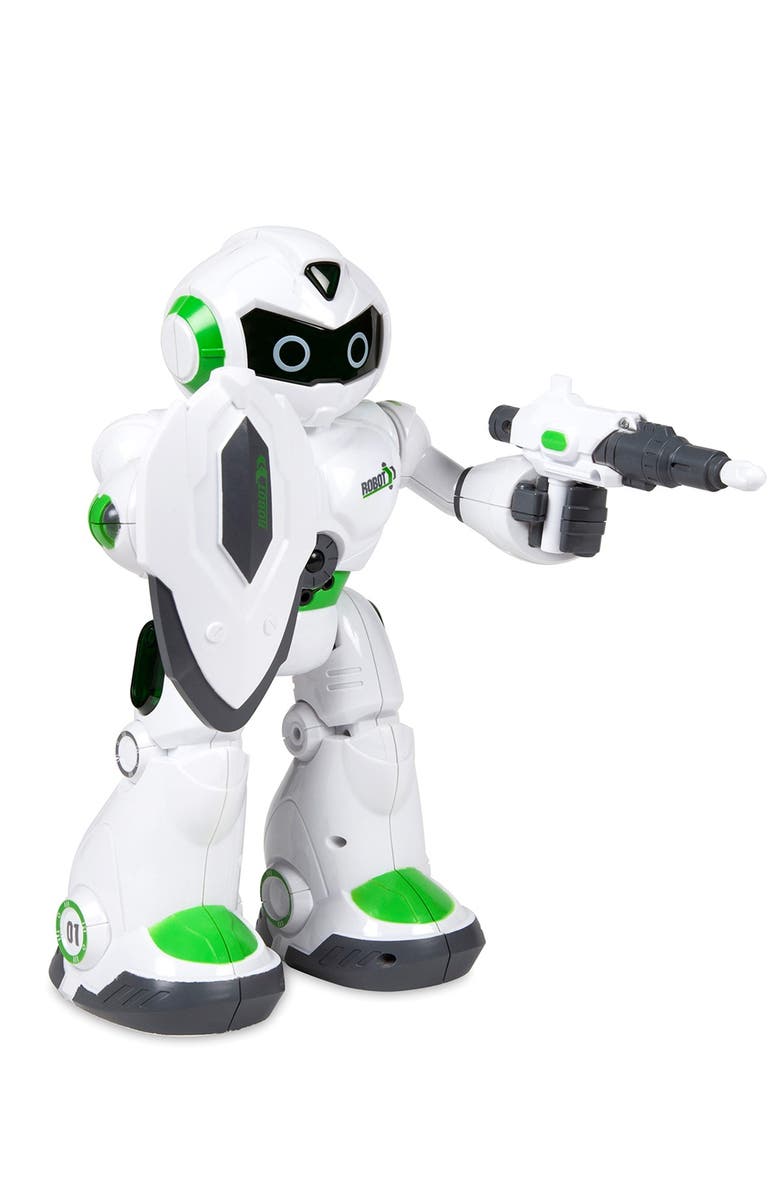 WORLD TECH TOYS Intelli Bot Full Function IR RC Robot, Alternate, color, 