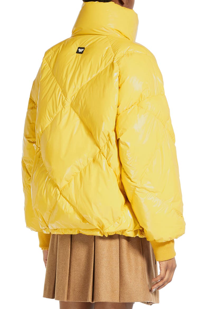 Kurt Water Repellent Convertible Sleeve Down Puffer Jacket, Alternate, color, YELLOW