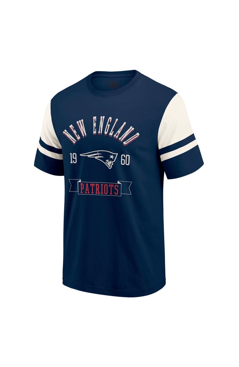 Darius Rucker Collection by Fanatics Men's Darius Rucker Collection by Fanatics Navy New England Patriots Football T-Shirt, Alternate, color, Navy