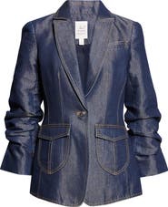 Cinq à Sept Louisa Denim Blazer