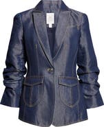 Cinq à Sept Louisa Denim Blazer