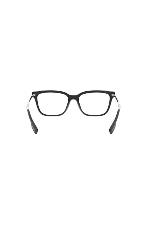 Burberry 54mm Square Optical Glasses In Black