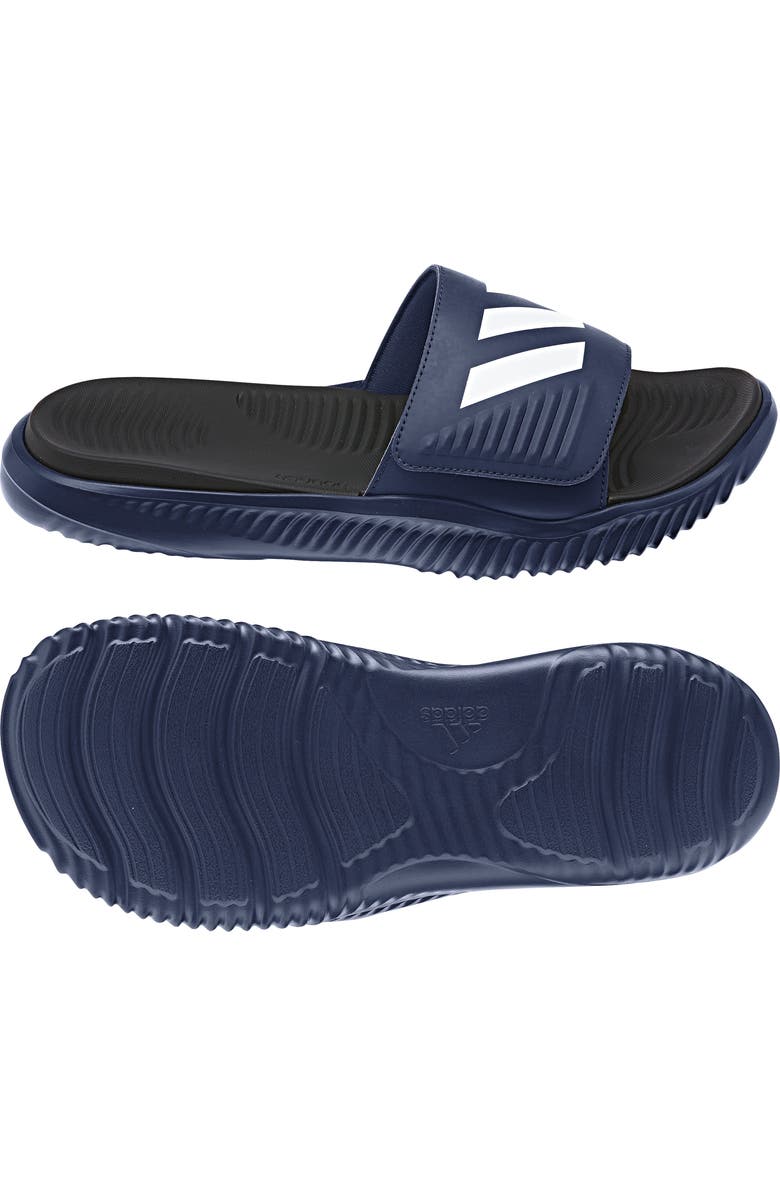 adidas AlphaBounce Slide Sandal, Alternate, color,