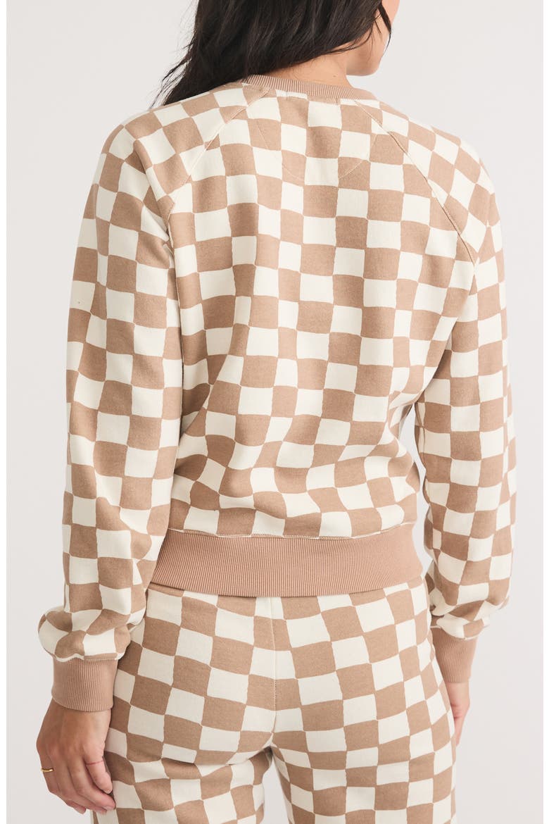 Anytime Check Raglan Sweatshirt, Alternate, color, CHECKER