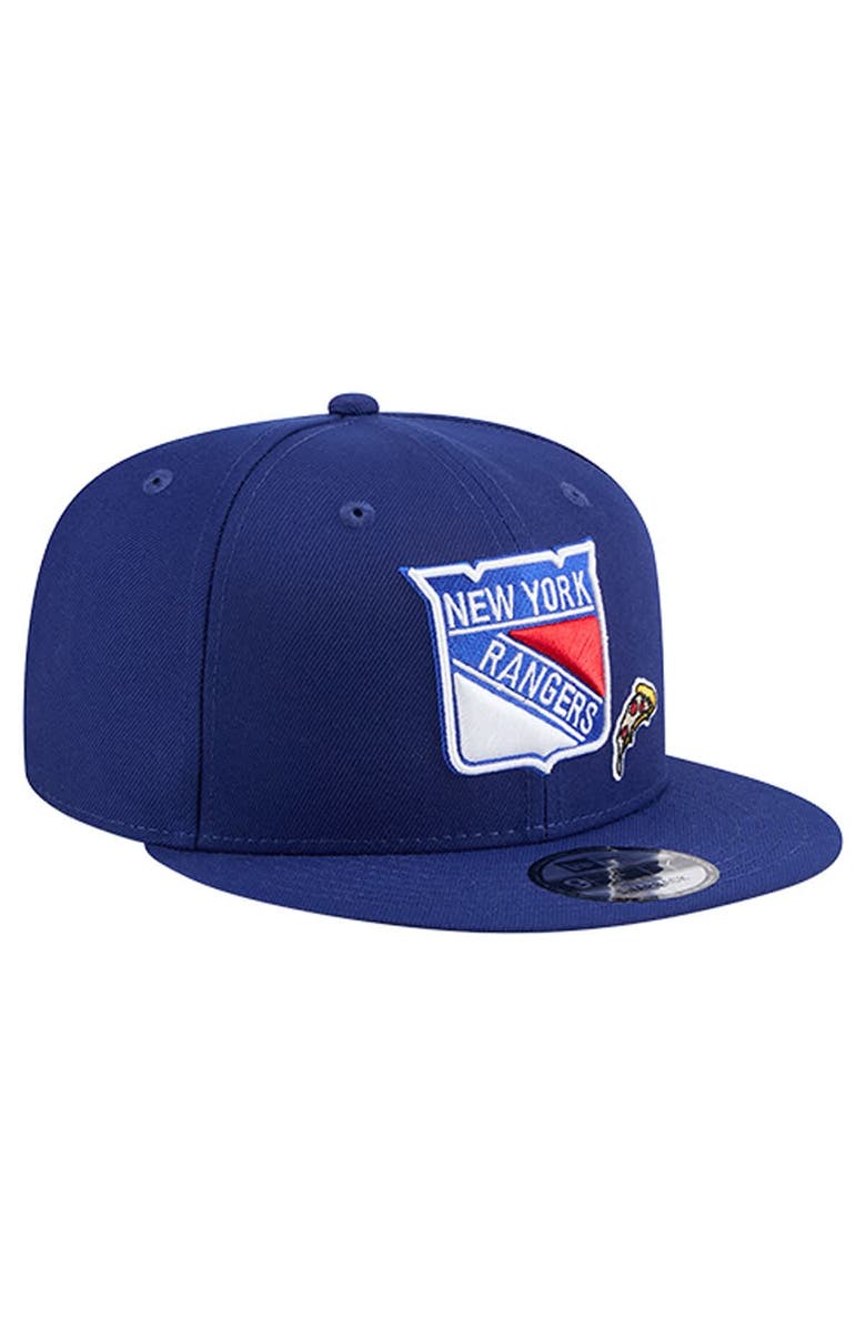 New Era Men's New Era  Navy New York Rangers 9FIFTY Snapback Hat, Alternate, color, Navy