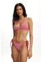 Ella Stripe Rib Red