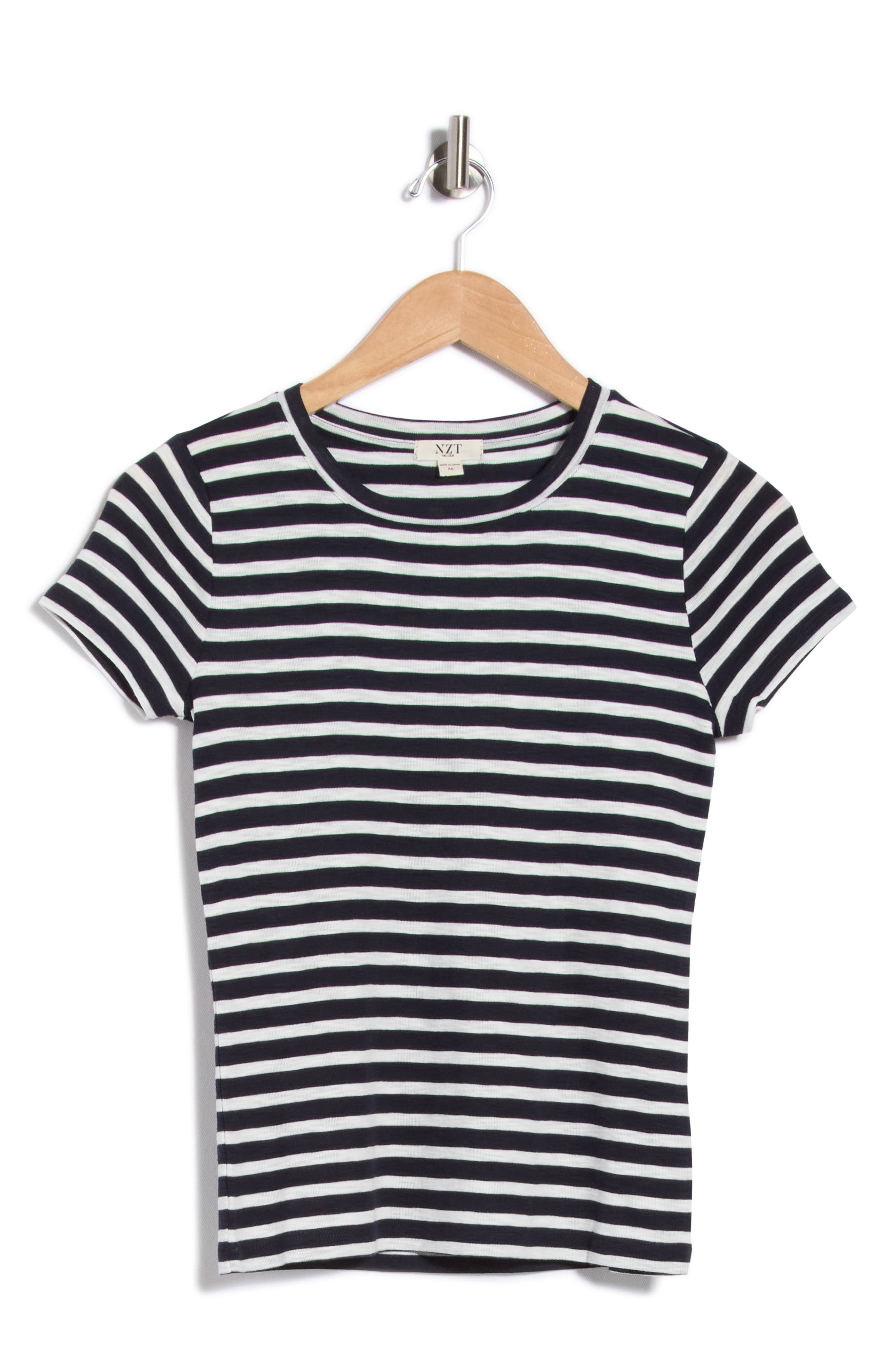 Stripe Crewneck T-Shirt
