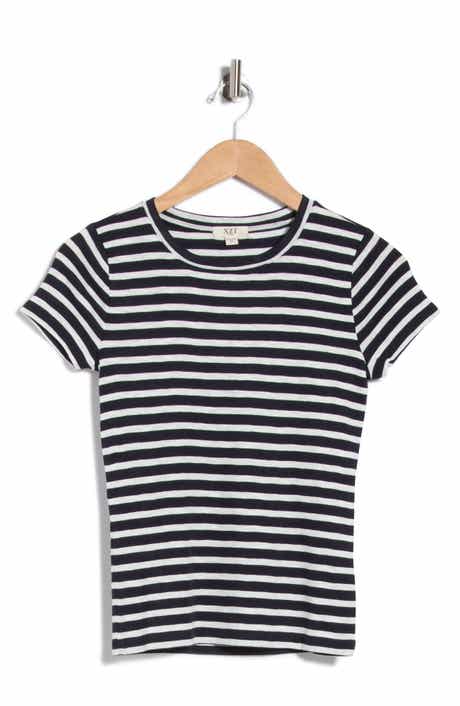 Stripe Crewneck T-Shirt