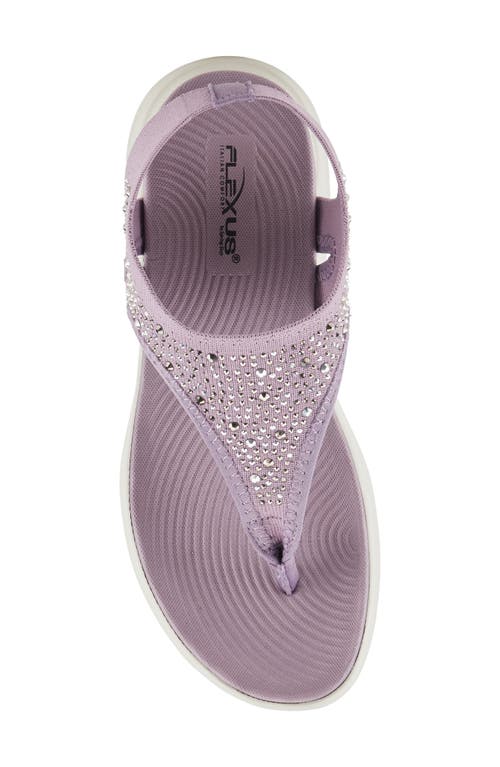 Flexus By Spring Step Springall Slingback Platform Sandal In Purple