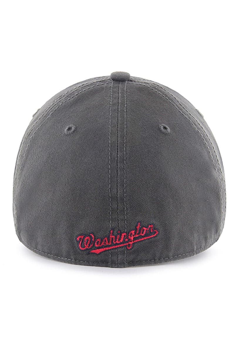 '47 Men's '47 Graphite Washington Nationals Franchise Fitted Hat, Alternate, color, 