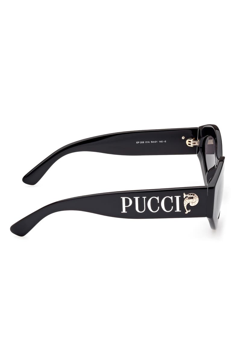 Emilio Pucci 54mm Geometric Sunglasses, Alternate, color,